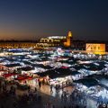 Jemaa el-Fna just after sunset