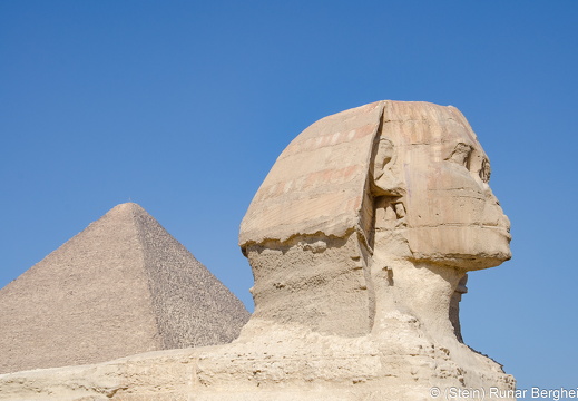 The Sphinx and the Great Pyramid