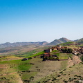Berber villages on the slopes of Jebel Sahl, Morocco