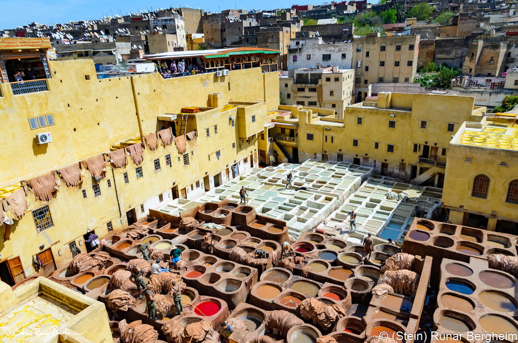 Chouara Tannery, Fez, Morocco