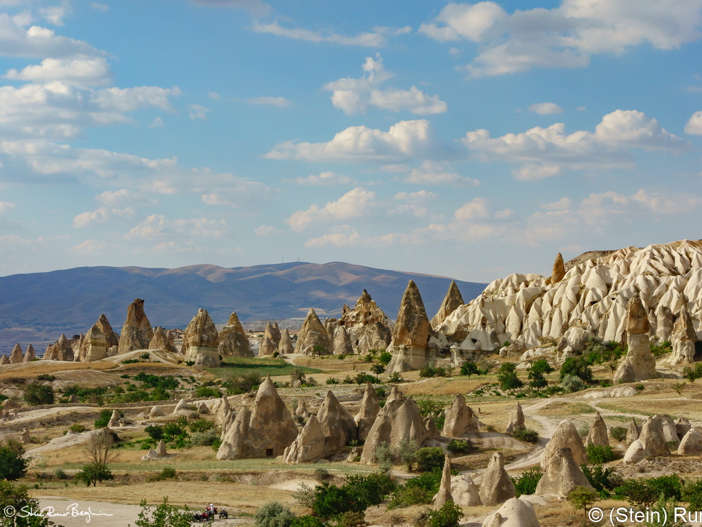 Karst formations in Cappadocia