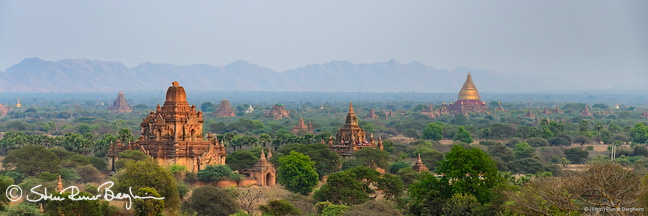Temple plain of Bagan, Myanmar