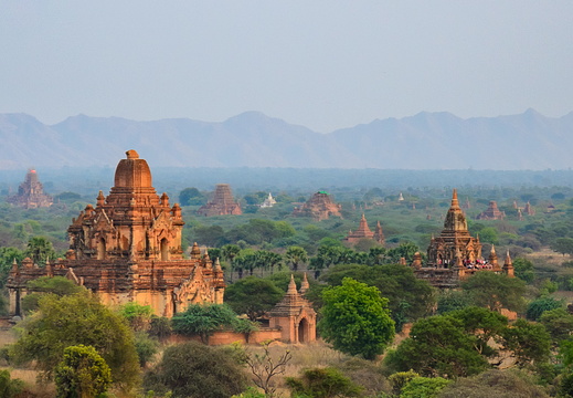 Temple plain of Bagan, Myanmar