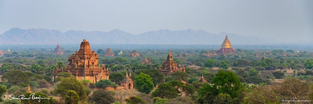 Temple plain of Bagan, Myanmar
