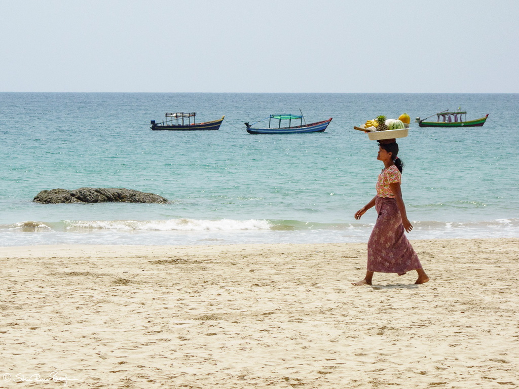 Local transport, Ngapali Beach, Myanmar