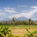Volcanoes and country side, East Java