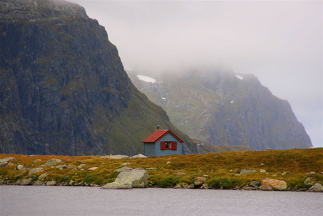 Granekuphytta med Vetledalsegga og Smørløysa i bakgrunnen