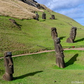 Moai at Rano Raraku