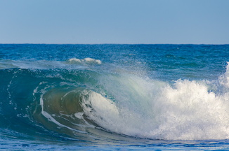 Rip curl on Playa Bluff, Bocas del Toro