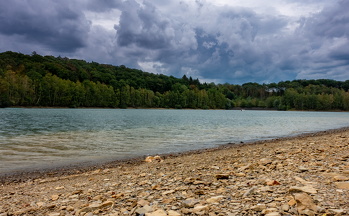 Beach at Lac de Feronval